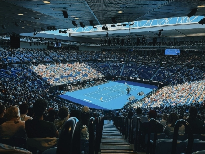 Rod Laver Arena, Melbourne (Photo : Fred Rivett, via Unsplash)