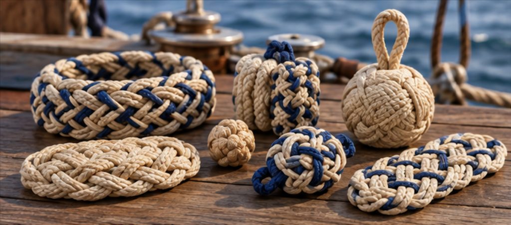 Tous les neuds ornementaux marins qui existent